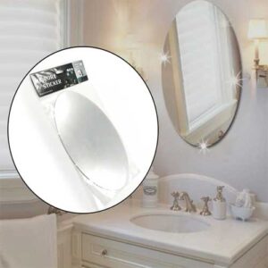 Adhesive Bathroom Mirror Wall Sticker